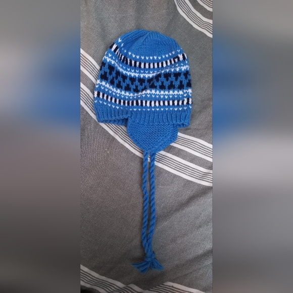 𝅺HANDMADE | Black Knit Toques (2 available) NEW UNWORN - Picture 2 of 2